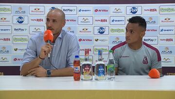 David González, DT de Tolima, analizó el empate contra Nacional en la final de ida de la Liga BetPlay.