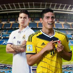 James asegura que es más libre con Colombia que en el Madrid