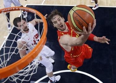 Pau Gasol y la Selección: España se convirtió en el gigante