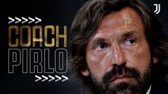 Pirlo, nuevo entrenador de la Juventus.