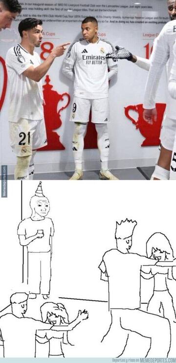 Los memes de la jornada: la Copa, los partidos del Madrid y del Bar?a, el penalti fallado por Mbapp¨¦...