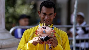 Éider Arévalo, el mejor deportista del año en Colombia.