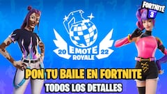 Emote Royale 2022 en Fortnite: cómo participar para añadir nuestro baile al juego