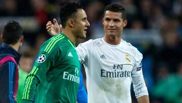 Navas on Ronaldo: "You can't cover the sun with a finger"