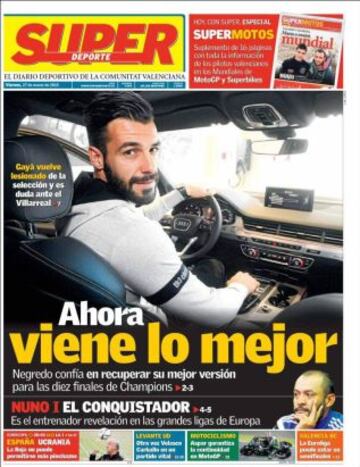 Portadas de la prensa deportiva