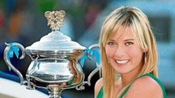 <b>LA SONRISA DE ORO. </b>Esa sonrisa de Sharapova amasa millones.