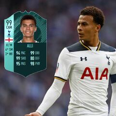 La plantilla de Alli en FIFA 18, con cuatro jugadores del Madrid