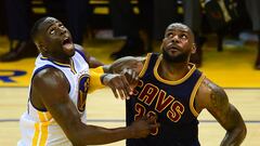 Green y James, durante un partido en la etapa de &eacute;ste &uacute;ltimo en los Cavaliers