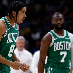 Los Celtics por fin ganan sin minutos para Hugo