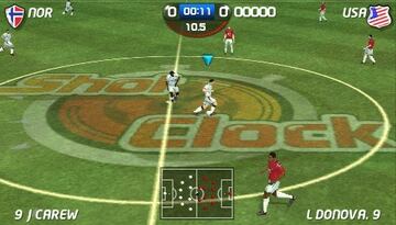 Captura de pantalla - World Tour Soccer 2 (PSP)