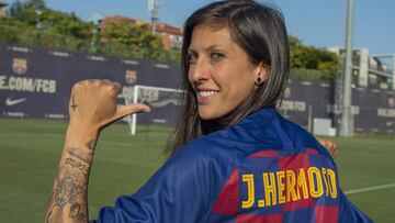 Jenni Hermoso ficha por el Barcelona Femenino. 