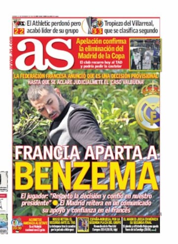 Las portadas de AS de diciembre