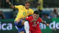 Las mejores imágenes del duelo entre Chile y Brasil