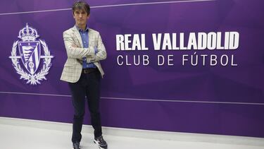 VALLADOLID. 17/06/21. PHOTOGENIC. PRESENTACION DE PACHETA COMO NUEVO ENTRENADOR DEL REAL VALLADOLID.