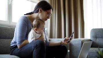 Madre e hijo v&iacute;a Getty Images.