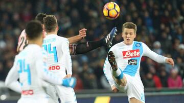 Napoli midfielder Piotr Zielinski on Real Madrid's radar