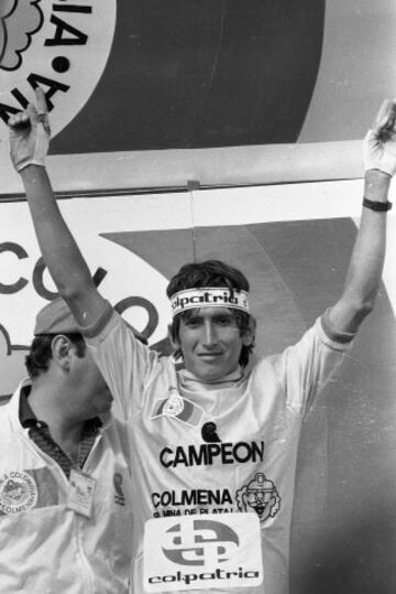 El Jardinerito' de Fusagasugá fue campeón de la Vuelta a España en 1987.