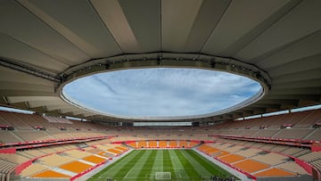 Sevilla 21/04/25 Estadio de la Cartuja donde se va a celebrar la final de la Copa del Rey entre el Real Madrid y el FC Barcelona FOTO.ALEJANDRO RUESGA