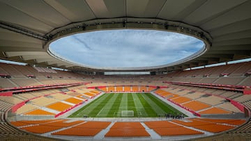 El estadio de La Cartuja.