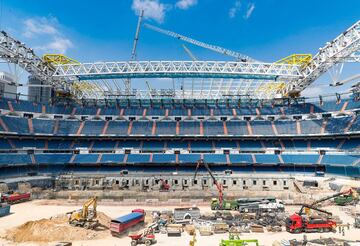 Latest images of the new Bernabéu, days before it reopens