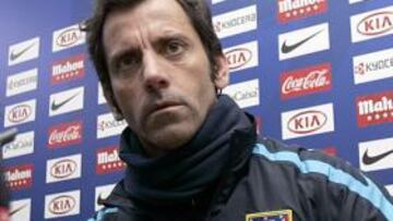 Quique: "No veo a ningún jugador con ganas de irse"