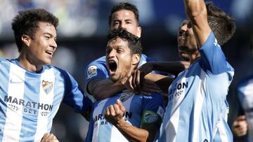 Rosales marcó el 1-0 ante el Deportivo en un saque de esquina.