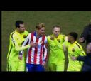 Pelea Neymar-Torres antes del descanso y expulsión de Gabi