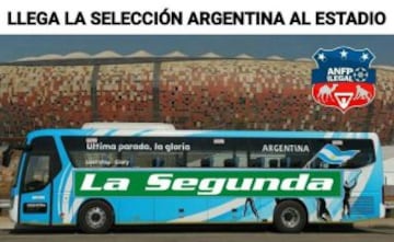 Los memes apuntaron al juego defensivo de Argentina