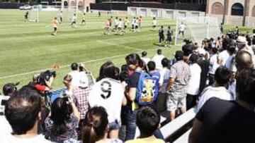 <b>EXPERIENCIA. </b>El Real Madrid estuvo el año pasado en Los Ángeles.