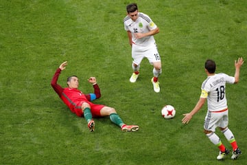 Las mejores postales del empate entre México y Portugal