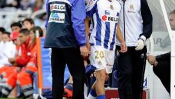 <b>RESIGNADO. </b>Bueno abandona el campo el pasado sábado.