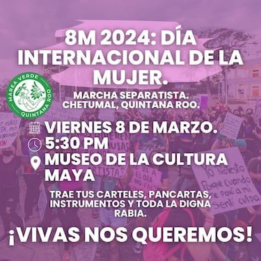 Marcha 8M en México 2024: convocatorias por ciudades, rutas, horarios | últimas noticias