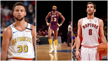 Récords ‘imbatibles’ en la NBA: Curry, Chamberlain... y Calderón