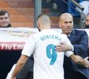 La afición suspende a Benzema y Zidane y glorifica a Ter Stegen