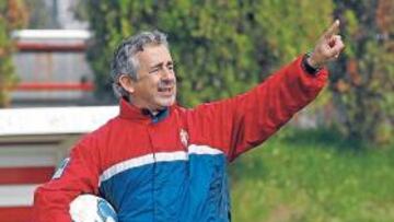 <b>CONFIADO. </b>Preciado es consciente de la situación del equipo, pero confía en sus posibilidades para mantener la categoría.