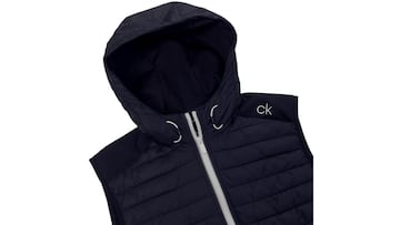 Chaleco híbrido con capucha Redwood de Calvin Klein para hombre