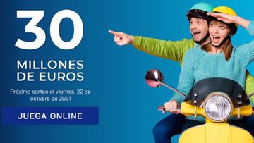 Euromillones: comprobar los resultados del sorteo de hoy, viernes 22 de octubre