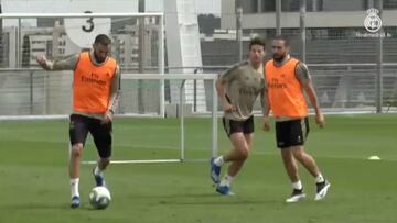 Zidane aumenta la intensidad en el entrenamiento