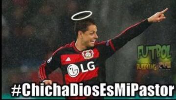 Los mejores memes de la racha goleadora del Chicharito