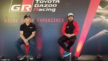 Rueda de prensa de Fernando Alonso en Argentina.