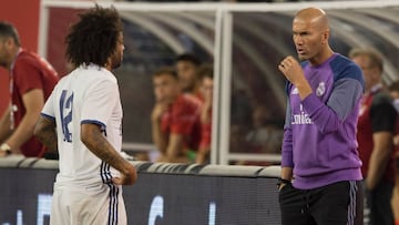 Marcelo: "Zizou ha demostrado su talento en poco tiempo"