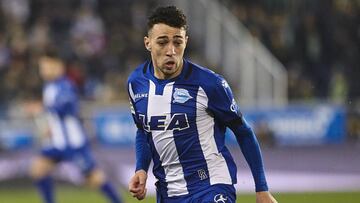 Munir con el Alavés.
