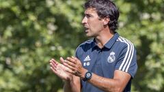 Ra&uacute;l Gonz&aacute;lez, nuevo entrenador del Juvenil B del Real Madrid. Sustituye a &Aacute;lvaro Benito.