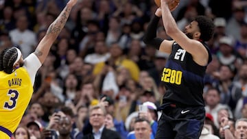 Nuggets’ Jamal Murray swished a 15-footer over the head of Anthony Davis for a buzzer-beater finish, beating the Lakers 101-99 and A.D. didn’t have much to say about it.