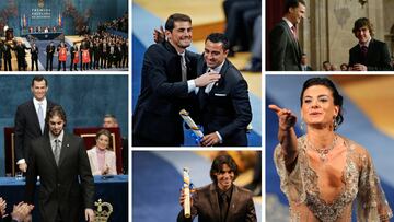 La selecci&oacute;n espa&ntilde;ola de baloncesto, Iker Casillas y Xavi Hern&aacute;ndez, Fernando Alonso, Pau Gasol, Rafa Nadal o Yelena Isinbayeva han sido algunos de los ganadores del Premio Princesa de Asturias de los Deportes.
