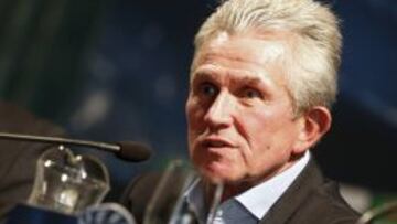 Jupp Heynckes en rueda de prensa