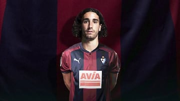 Cucurella, nuevo jugador del Eibar.