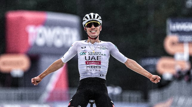 Juan Ayuso, desencadenado con victoria a lo grande y liderato