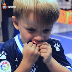 Las camisetas, un 'parto' anual y minucioso para el Espanyol