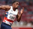Suspendido por un positivo el medallista británico Chijindu Ujah